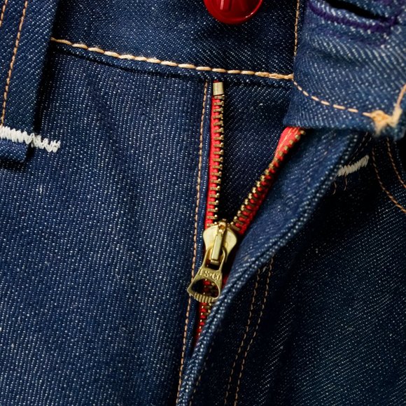 Levi's Red Collection 2007 Raw Denim Bowleg Jeans - Picture 9 of 11